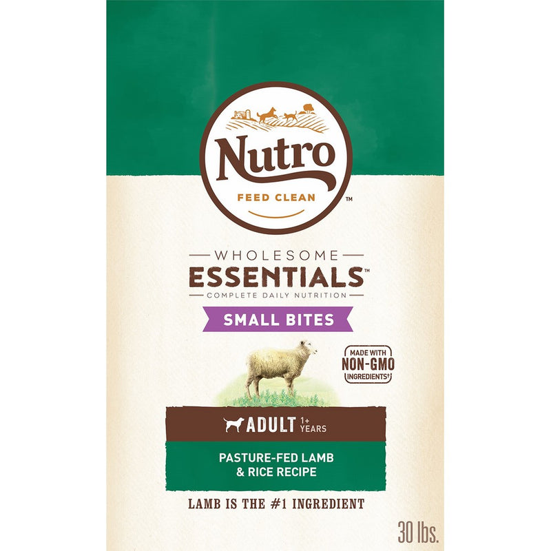 Nutro Small Bites Adult Dry Dog Food Lamb 30 lb. bag