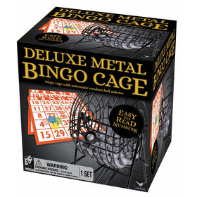 Deluxe Wire Cage Bingo Set (styles will vary)
