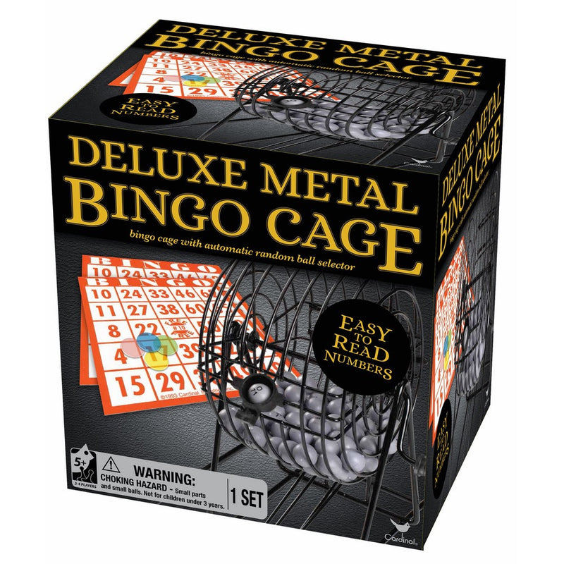 Deluxe Wire Cage Bingo Set (styles will vary)