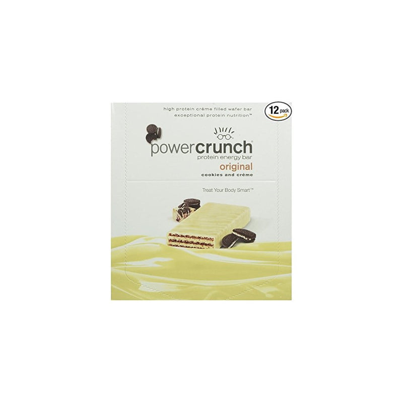 Bionutritional Power Crunch Protein Energy Bars, Wild Berry Creme, 1.4 oz. Bars, 12 Count