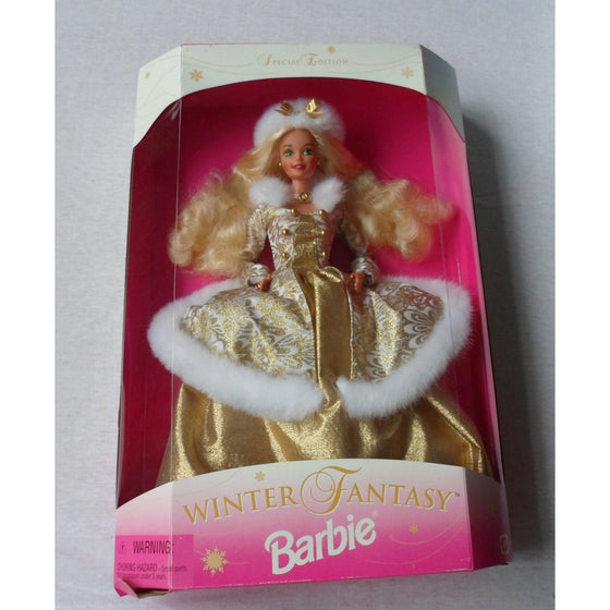 1995 Winter Fantasy Barbie Blonde - Sam's Club Exclusive