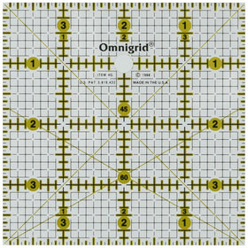 Omnigrid R4G 4-Inch by 4-Inch Grid Ruler