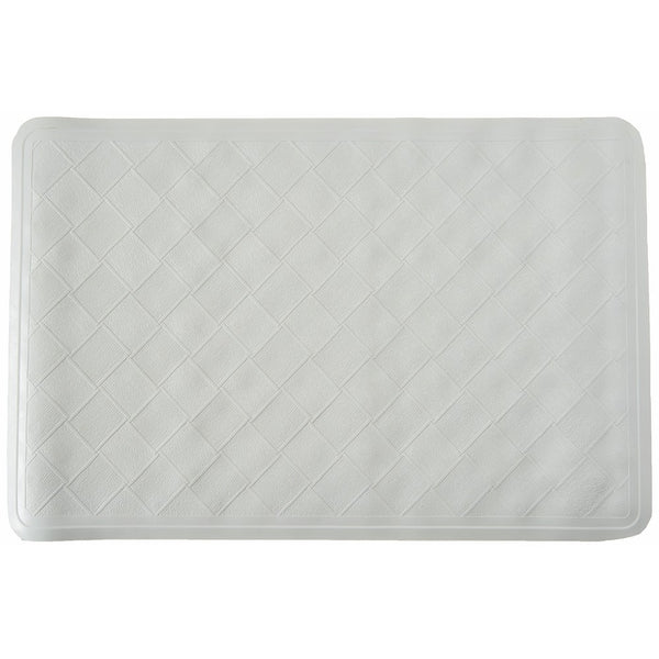 HOMZ Small Bath Mat, White