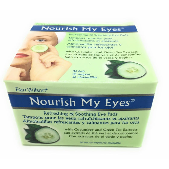 Fran Wilson Nourish My Eyes Cucumber, 36 Count