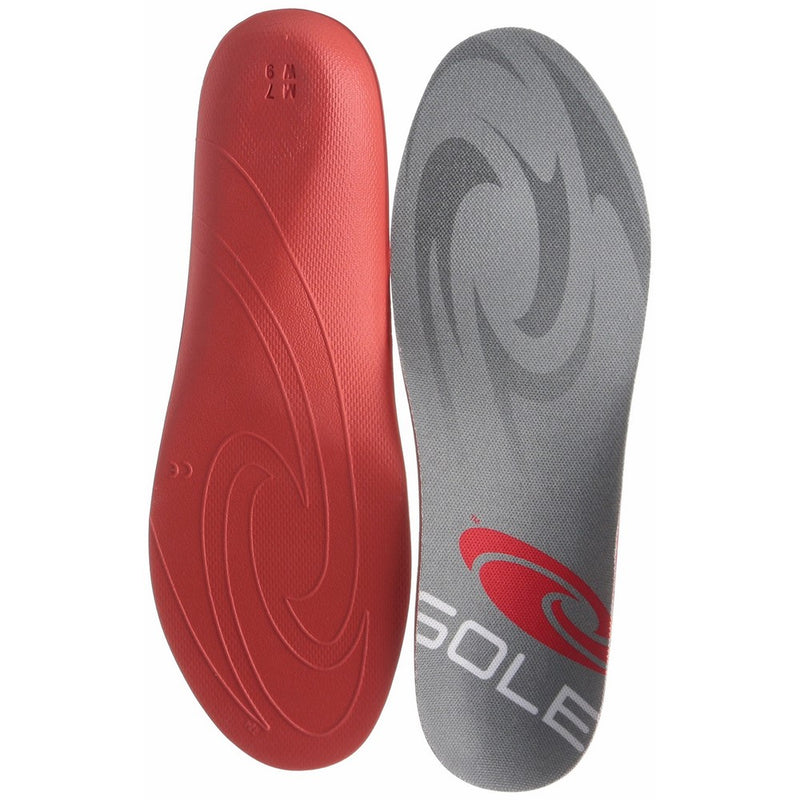 SOLE Thin Sport Footbeds, Gray, 7 M US