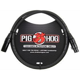 Pig Hog PHM3 High Performance 8mm XLR Microphone Cable, 3 feet