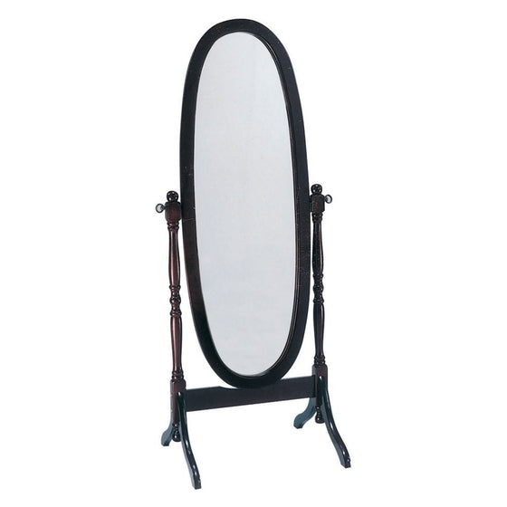 ACME 02288 Fynn Cheval Mirror, Cherry Finish