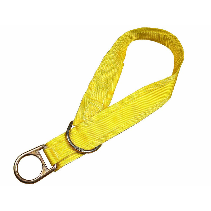 3M DBI-SALA 1003006 Tie Off Adaptor, 6', Pass-Thru Type, with 3" Wear Pad, Yellow