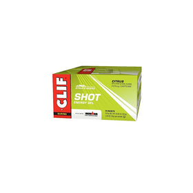 CLIF SHOT - Energy Gel - Citrus - With Caffeine 1.2 Ounce Packet, 24 Count