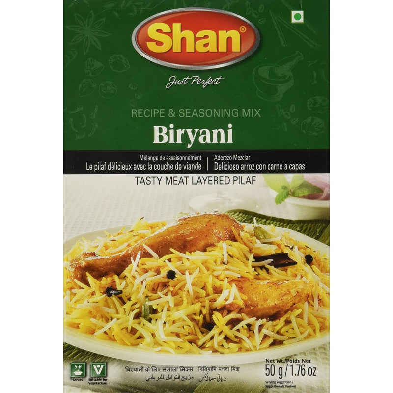 Shan Special Bombay Biryani Mix 50 grams (Pack of 4)