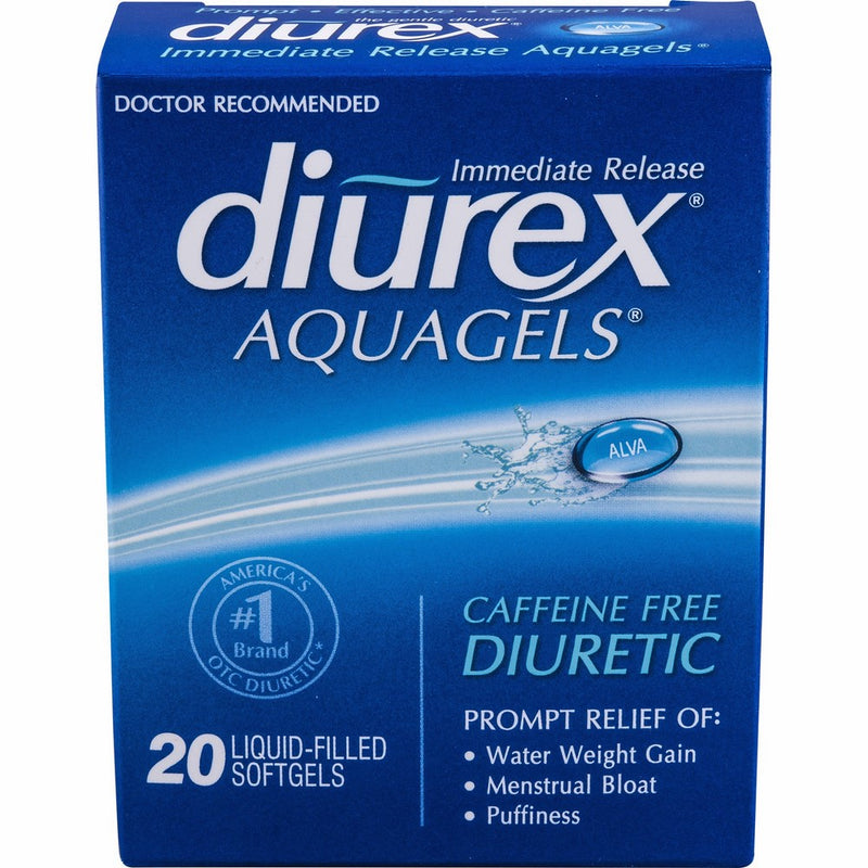 Diurex Multi-Symptom AquaGels, 20 Count