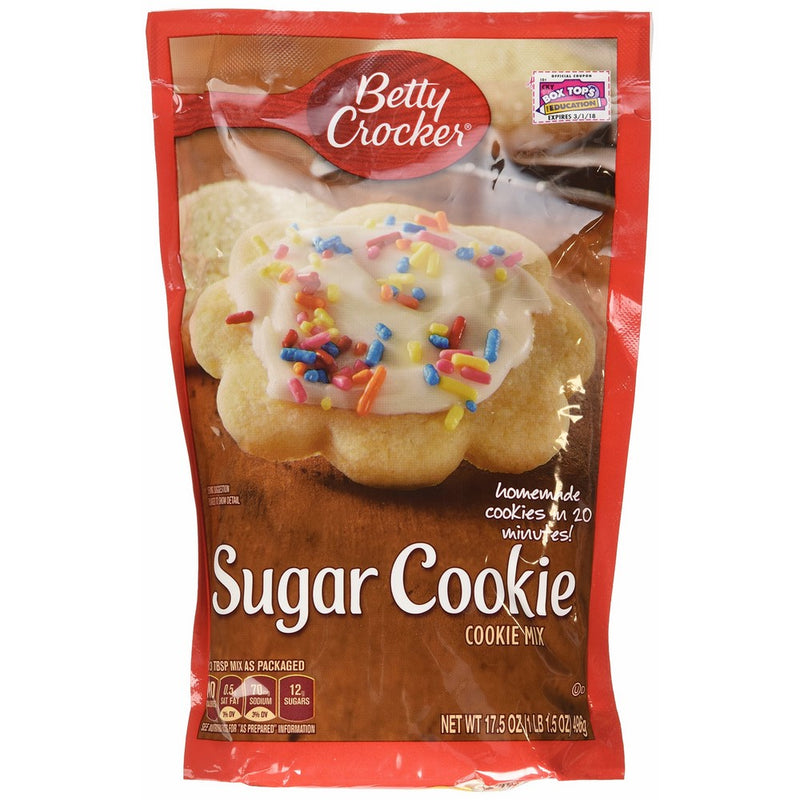 Betty Crocker Sugar Cookie Mix 17.5oz (2 Packages)