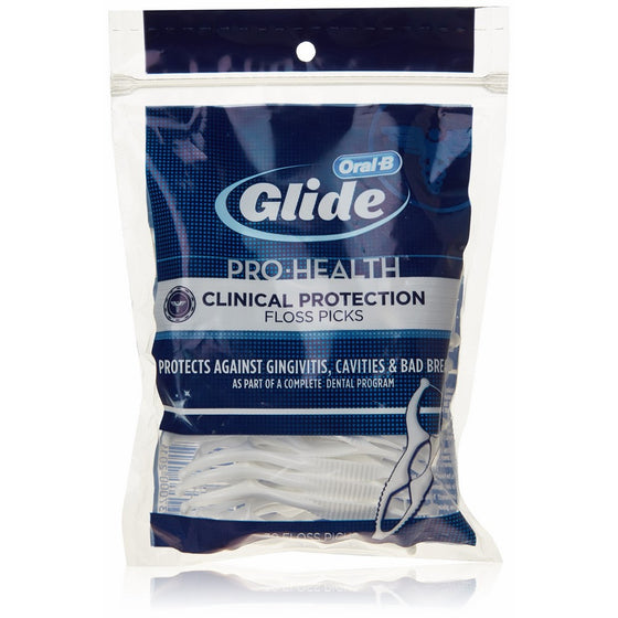 Oral-B Glide Floss Picks-30 count (Pack of 6)