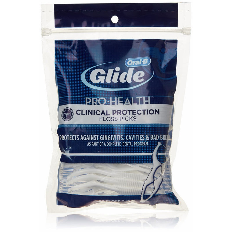 Oral-B Glide Floss Picks-30 count (Pack of 6)