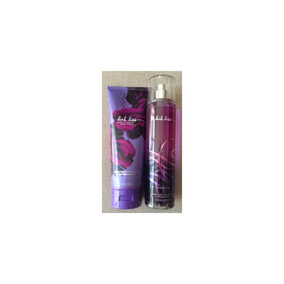 Bath and Body Works Dark Kiss Triple Moisture Cream and Fine Fragrance Mist Set