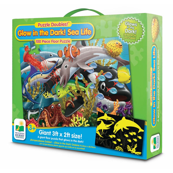 Glow In The Dark -Puzzle and Coloring Activity All In One