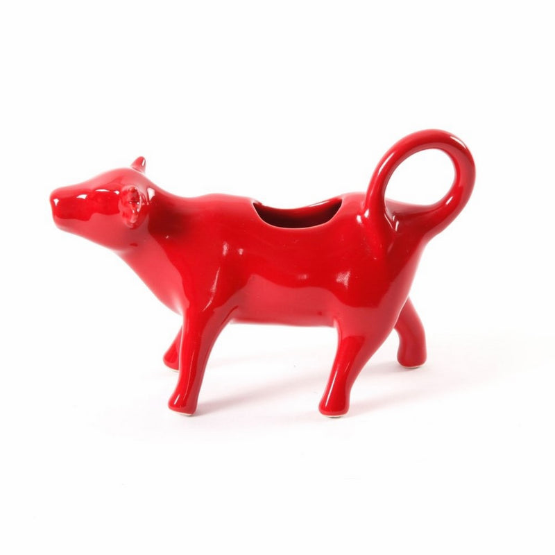 Pioneer Women Flea Market Creamer Cow Red