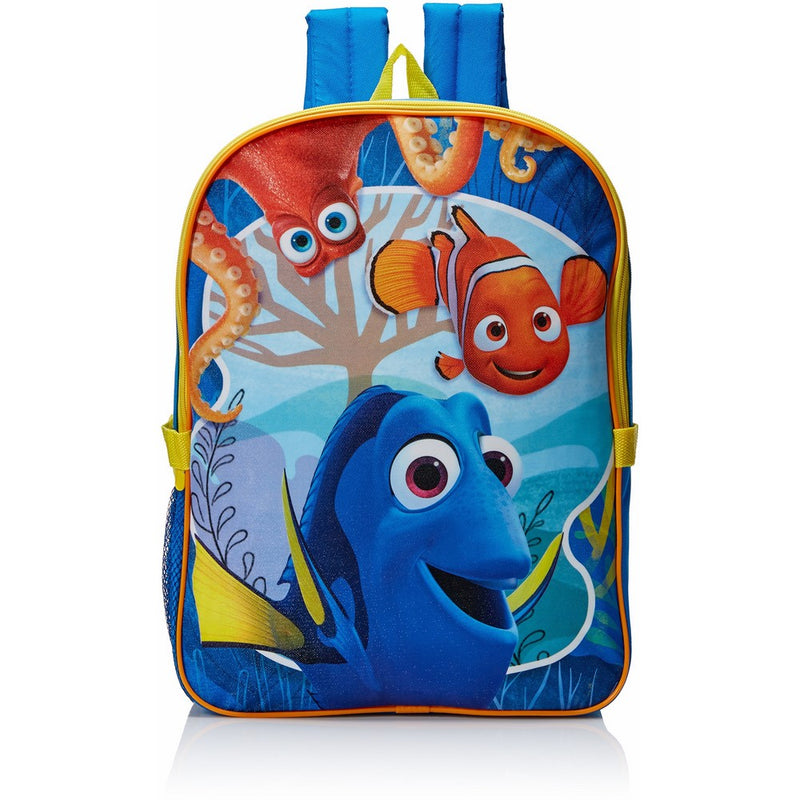 Disney Little Boys Finding Dory Backpack with Lunch Kit, Blue, One Size