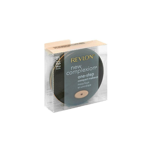 Revlon New Complexion One-Step Compact Makeup SPF 15, Ivory Beige [001] 0.35 oz