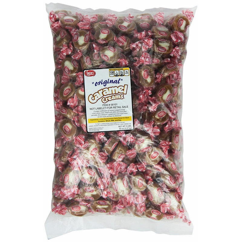 Bullseyes Caramel Creams 5lbs