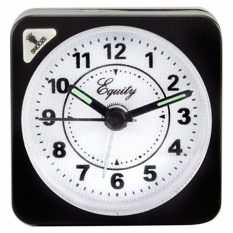 Equity by La Crosse 20078 Quartz Travel alarm