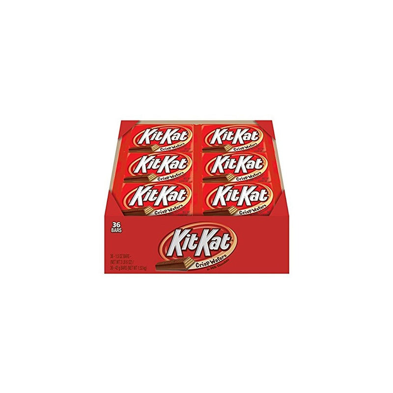 Kit Kat Chocolate Candy Bars (Pack of 36)