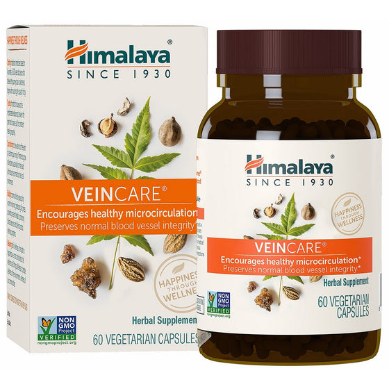 Himalaya Herbal Healthcare VeinCare,60 Vegetarian Tablets