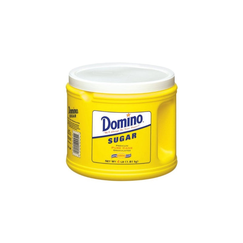 Domino Sugar, Granulated, 64-Ounce Canisters (Pack of 6)