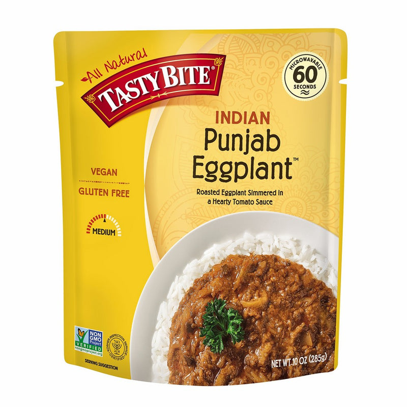 Tasty Bite Indian Entrée, Punjab Eggplant, 10 Ounce (Pack of 6)