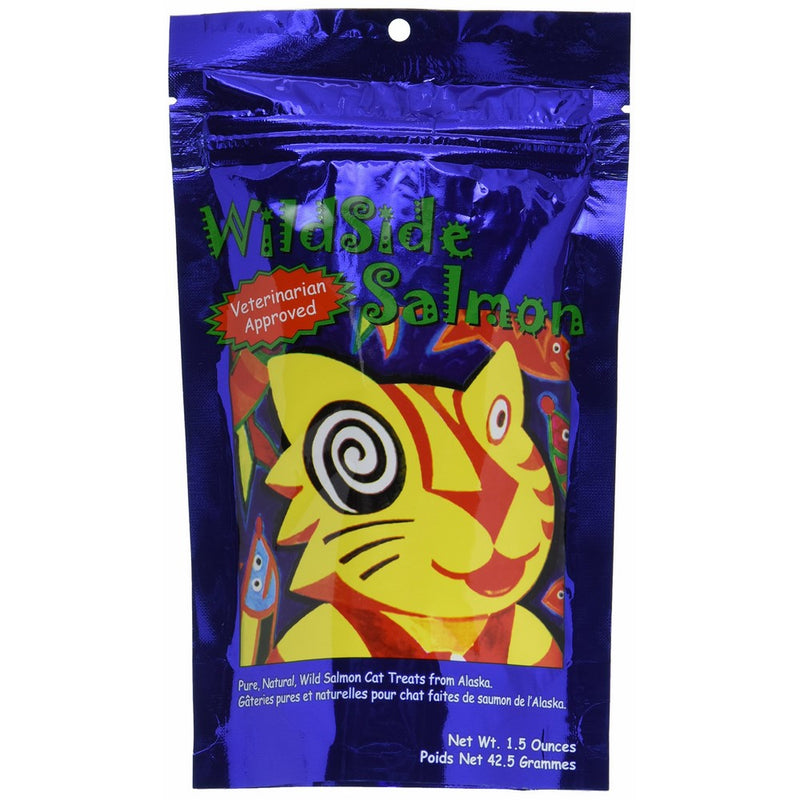 WildSide Salmon Cat Treats - 1.5 oz