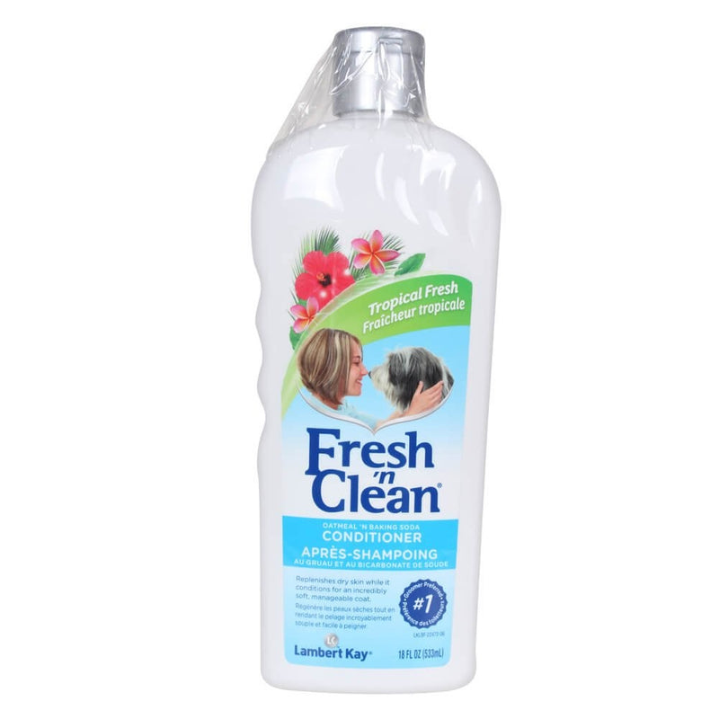 Lambert Kay Fresh'n Clean Oatmeal n Baking Soda Pet Conditioner, 18-Ounce