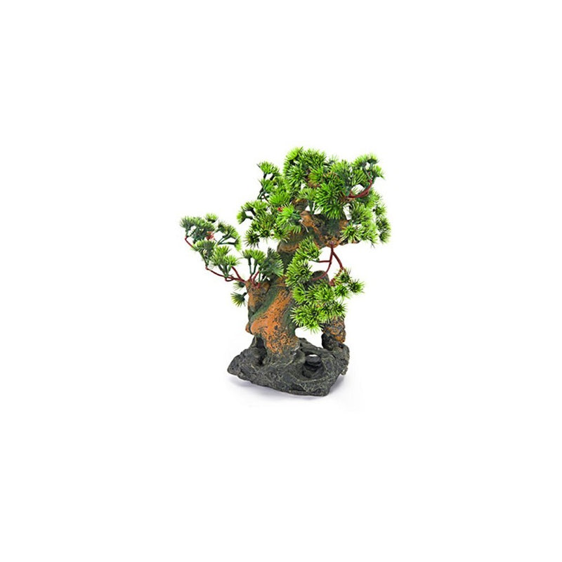 Penn Plax Bonsai Tree on Rocks Aquarium Decor - Style 2