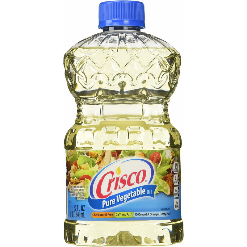 Crisco Pure Vegetable Oil, 32 Ounce