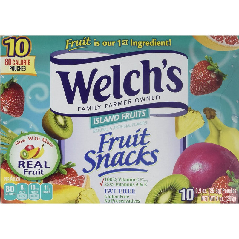 Welch's Island Fruits Fruit Snacks 9 oz