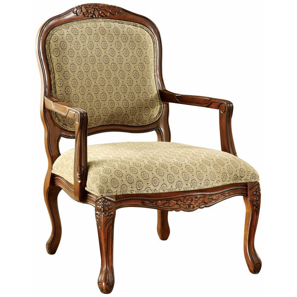 Furniture of America Sonoma English Style Armchair, Antique Oak