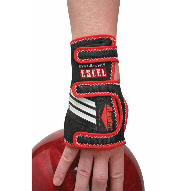 Master Industries Wrist Master II Excel Bowling Gloves, Medium, Left Hand
