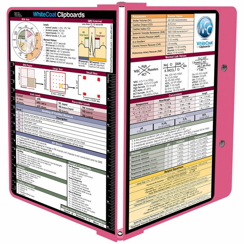 WhiteCoat Clipboard - Pink - Medical Edition