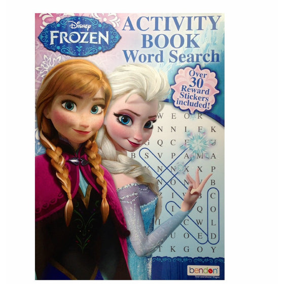 Disney Frozen Activity book Word Search