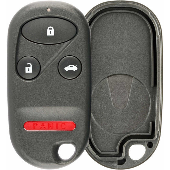 KeylessOption Just the Case Keyless Entry Remote Key Fob Shell