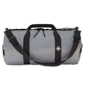 NorthStar Sports 1050 HD Tuff Cloth Diamond Ripstop Series Gear and Duffle Bag, 12 x 24-Inch, Slate Gray