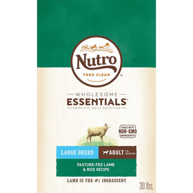 Nutro Large Breed Adult Dry Dog Food Lamb 30 lb. bag