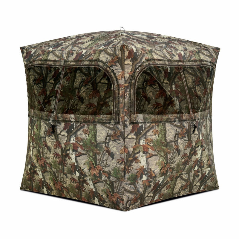 Barronett Blinds GR351BT Grounder 350 Pop Up Portable Blind, Woodland Camo
