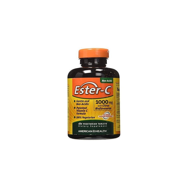 Ester-C 1000 mg with Citrus Bioflavonoids American Health Products 180 VegTab (Pack of 2)