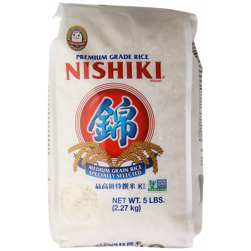 Nishiki Premium Sushi Rice 5 LB