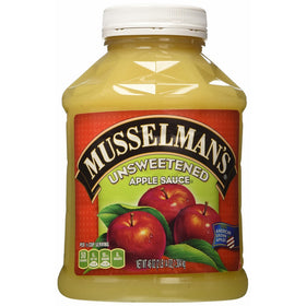 musselman's Natural Unsweetened Apple Sauce, 46 oz
