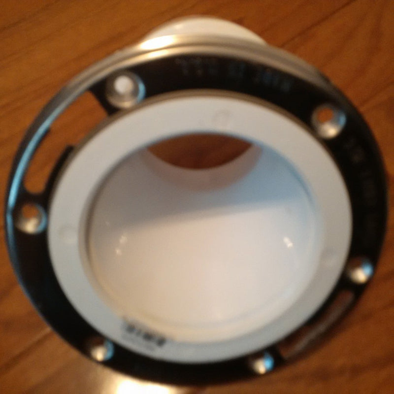 SIOUX 889-POMPK PVC OFFSET CLOSET FLANGE 4'' x 3''