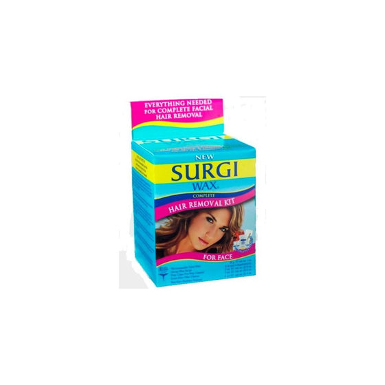 Surgi-wax Complete Hair Removal Kit For Face, 1.2-Ounce Boxes (Pack of 3)