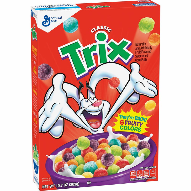 GMI TRIX REG Trix Cereal Box, 10.7 oz