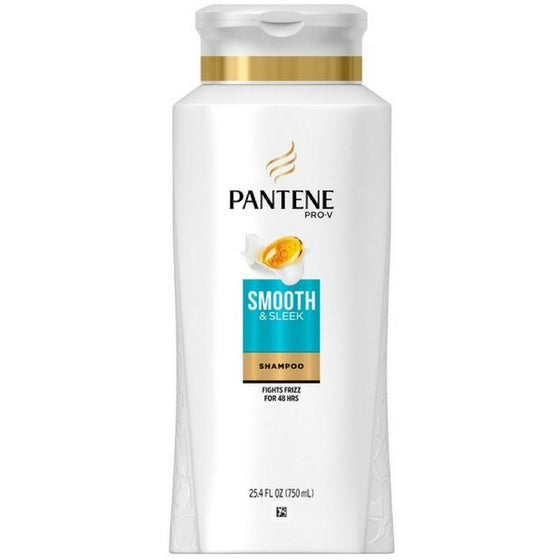 Pantene Pro-V Medium-Thick Hair Solutions Frizzy to Smooth Shampoo 25.40 oz