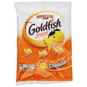 Pepperidge Farm Goldfish, Cheddar, 1.5 Ounce Bags (Pack of 24)